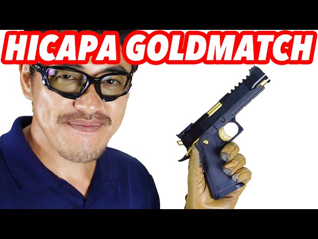 東京マルイ ハイキャパ5.1 ゴールドマッチ ガスブローバック レースに