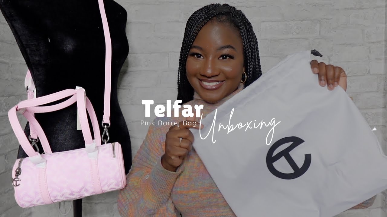 UNBOXING VIDEO: THE NEW PINK SMALL DUFFLE TELFAR - YouTube