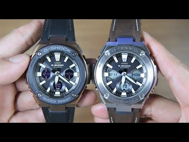 CASIO G-SHOCK G-STEEL GST-S120L-1A VS G-STEEL GST-S130L-1A - YouTube