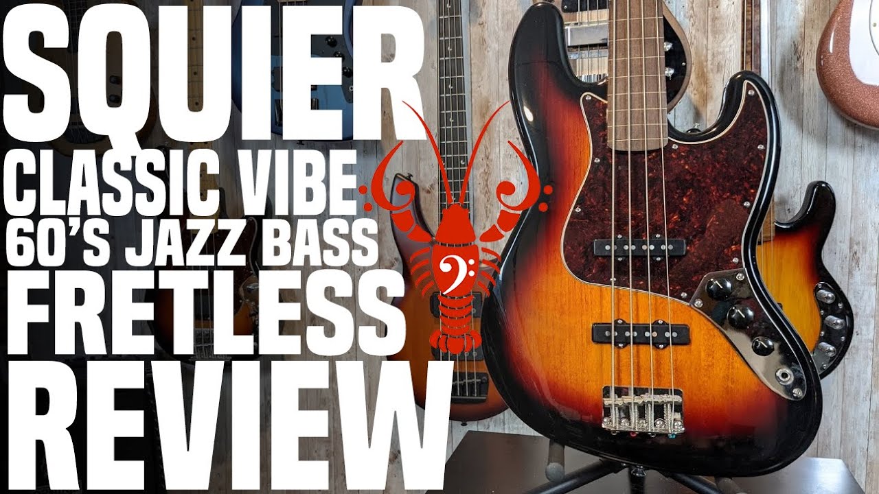 Squier Classic Vibe 60's Jazz Bass FRETLESS - Jaco of all trades