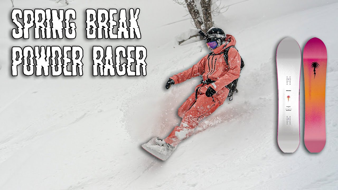 Spring Break Snowboards | 2025 Powder Racer - YouTube