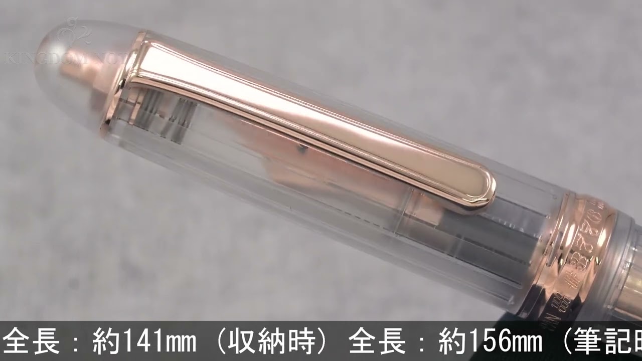 PLATINUM プラチナ 万年筆 #3776 センチュリー NICE(ニース) ロゼ 細字