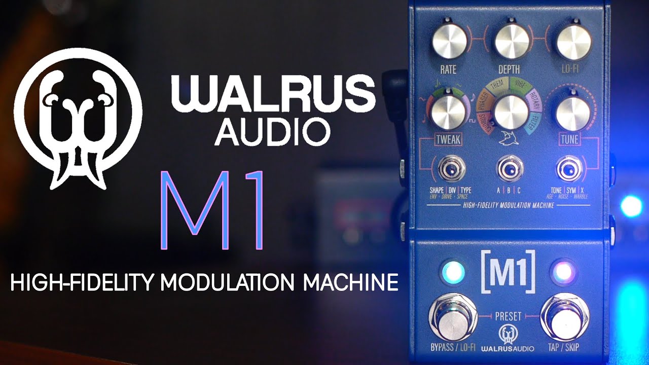 Walrus Audio M1 High-Fidelity Modulation Machine | Demo - YouTube