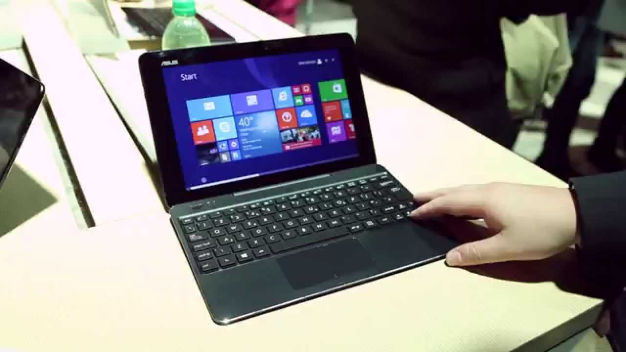 ASUS Transformer Book T100 Chi hands-on - YouTube