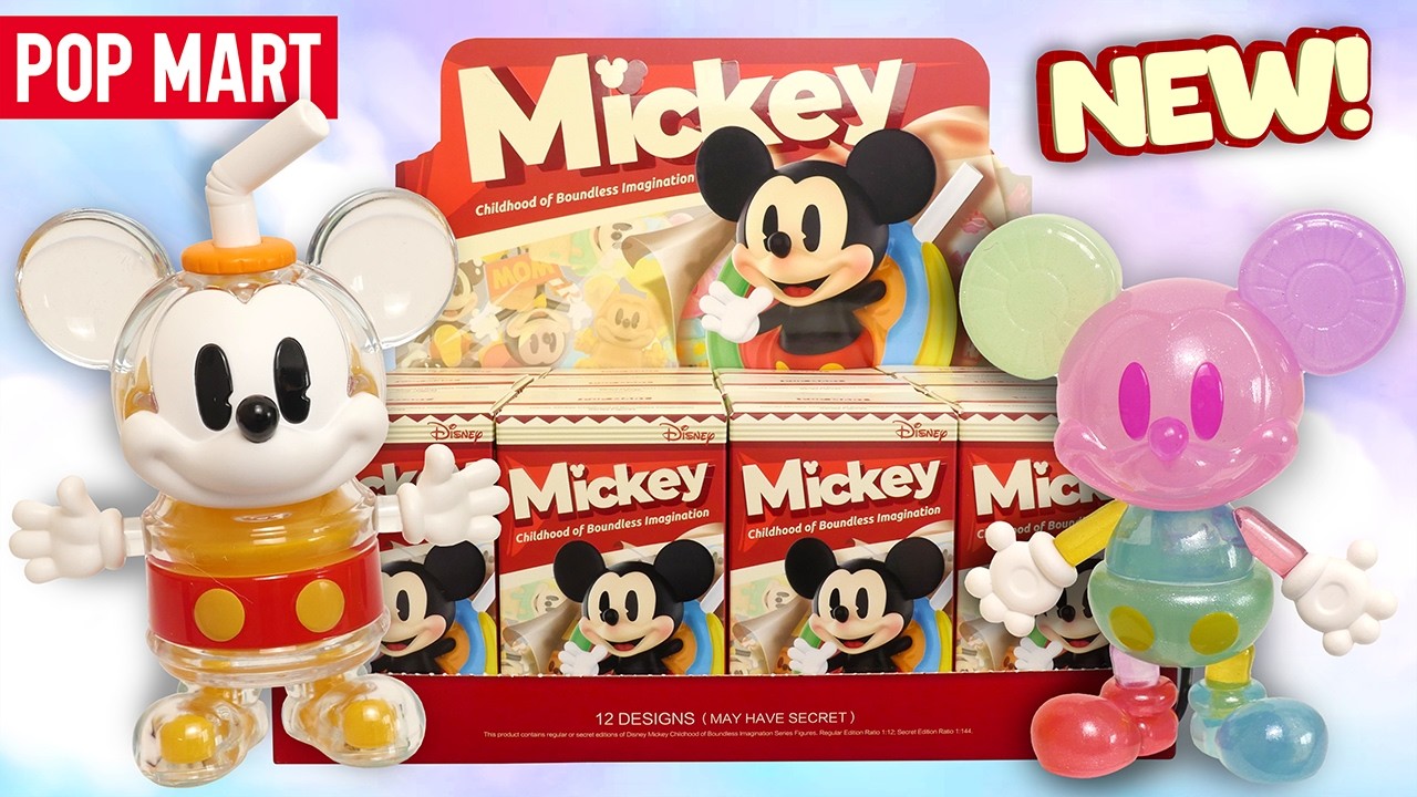 POP MART DISNEY Mickey Childhood of Boundless Imagination Blind