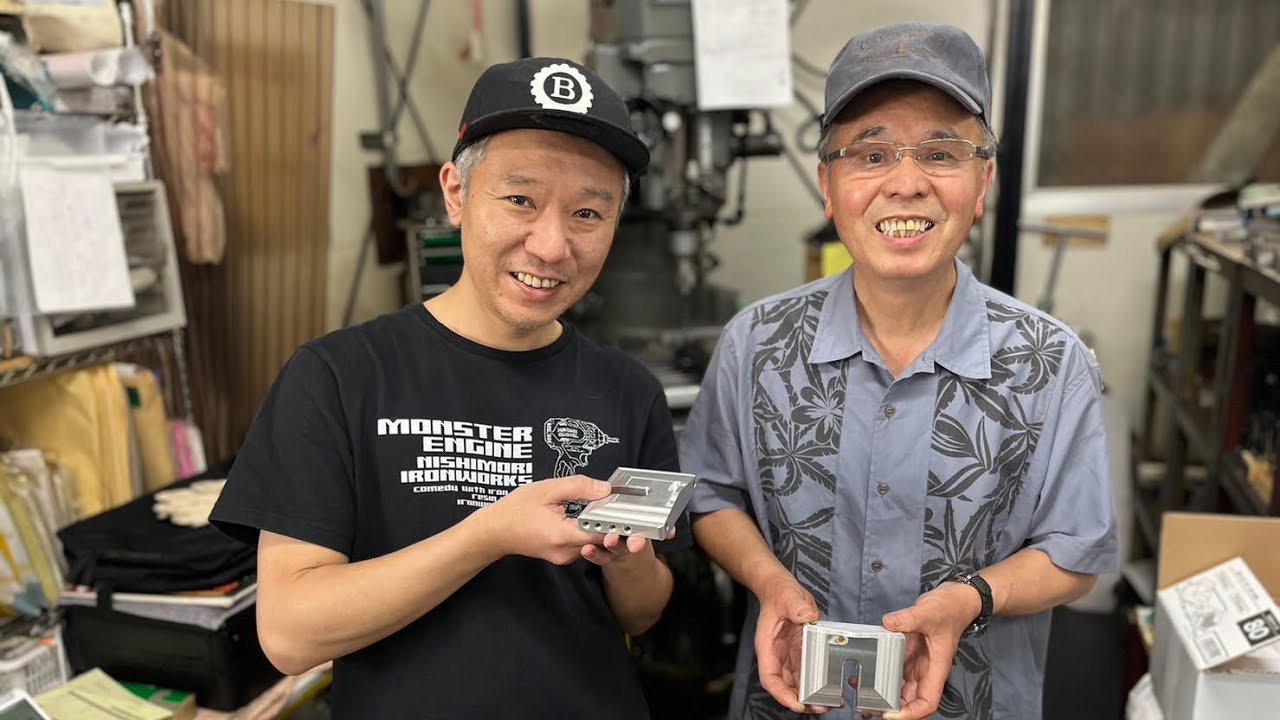 weak and small putter maker 親子でパター作ってます