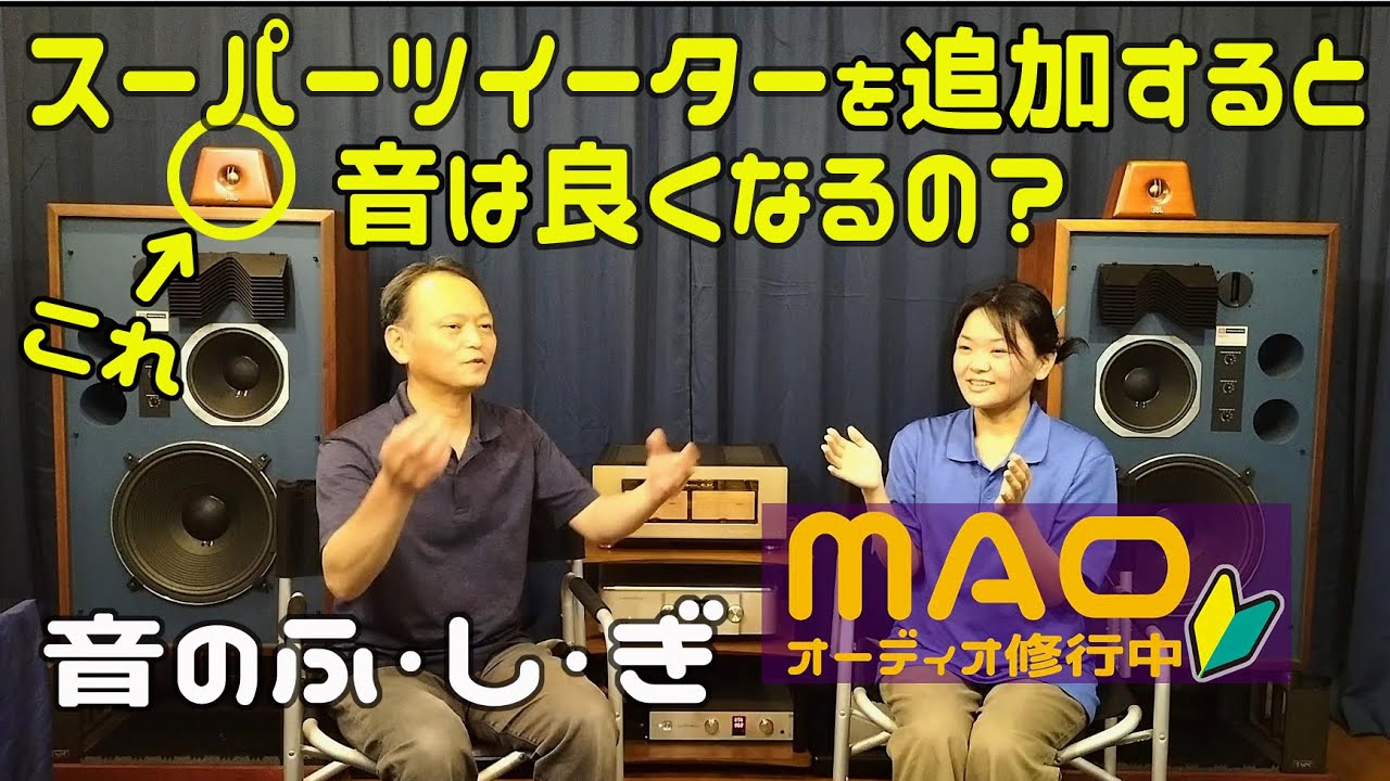 スピーカーにスーパーツイーターを追加すると本当に音が良くなるのかを