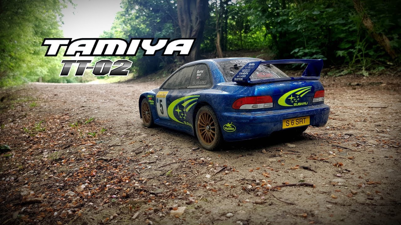 Tamiya TT02 Subaru Impreza Monte-Carlo 99 First Run - YouTube