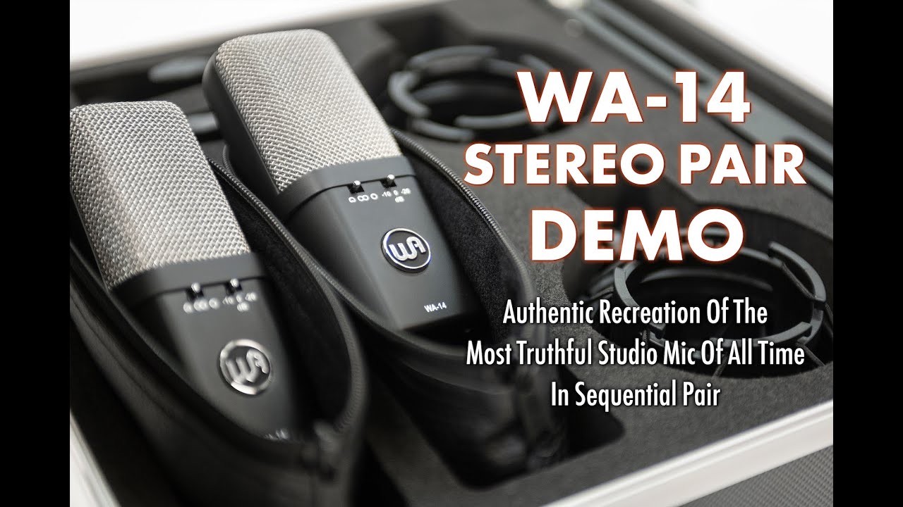 WARM AUDIO ( ウォームオーディオ ) WA-14 Stereo Pair 送料無料