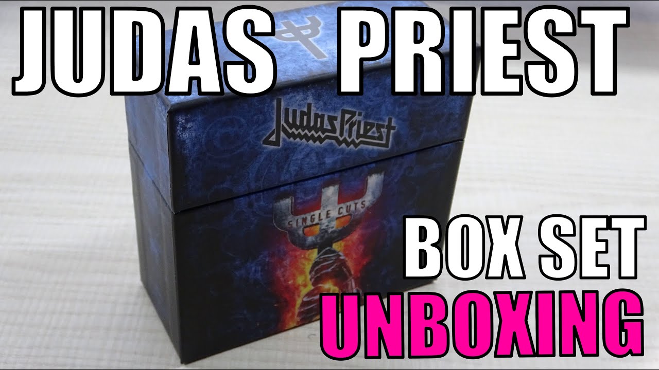 Judas Priest (4K) SINGLE CUTS Box Set UNBOXING - YouTube