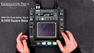 KAOSSILATOR PRO+ - DYNAMIC PHRASE SYNTHESIZER/LOOP RECORDER | KORG