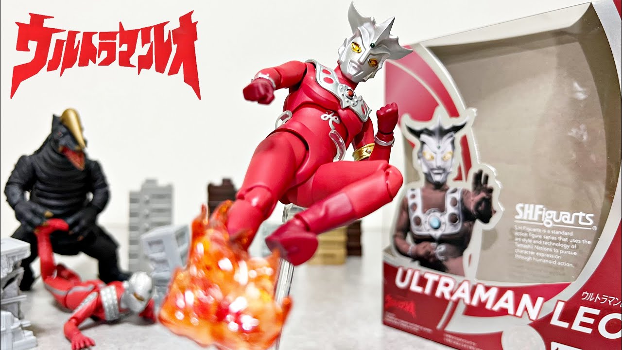 The big favorite!] S.H.Figuarts Ultraman Leo Figuarts Review - YouTube