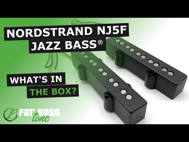 Nordstrand NJ5F 5 String Jazz Bass® Pickup Set for Fender®: What's