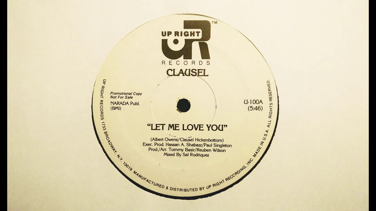 Clausel - Let Me Love You [1982] - YouTube