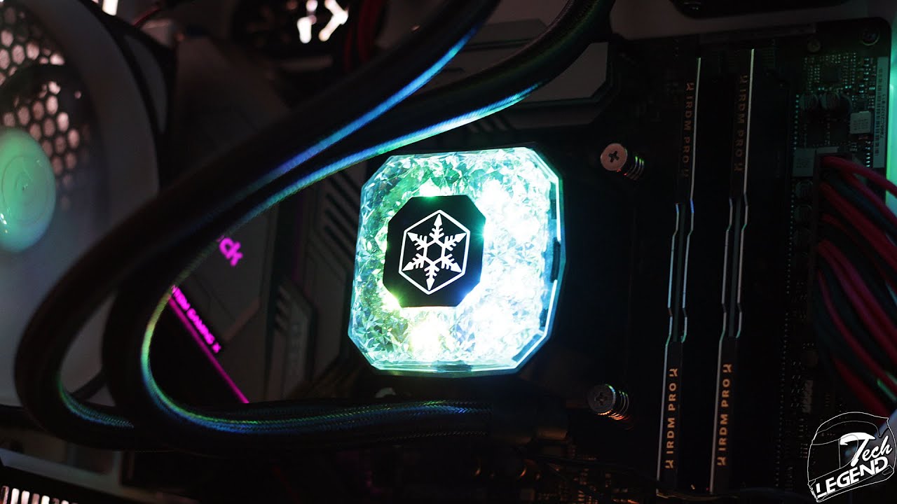 Silverstone IceGem 240P - CPU Cooler Review - YouTube