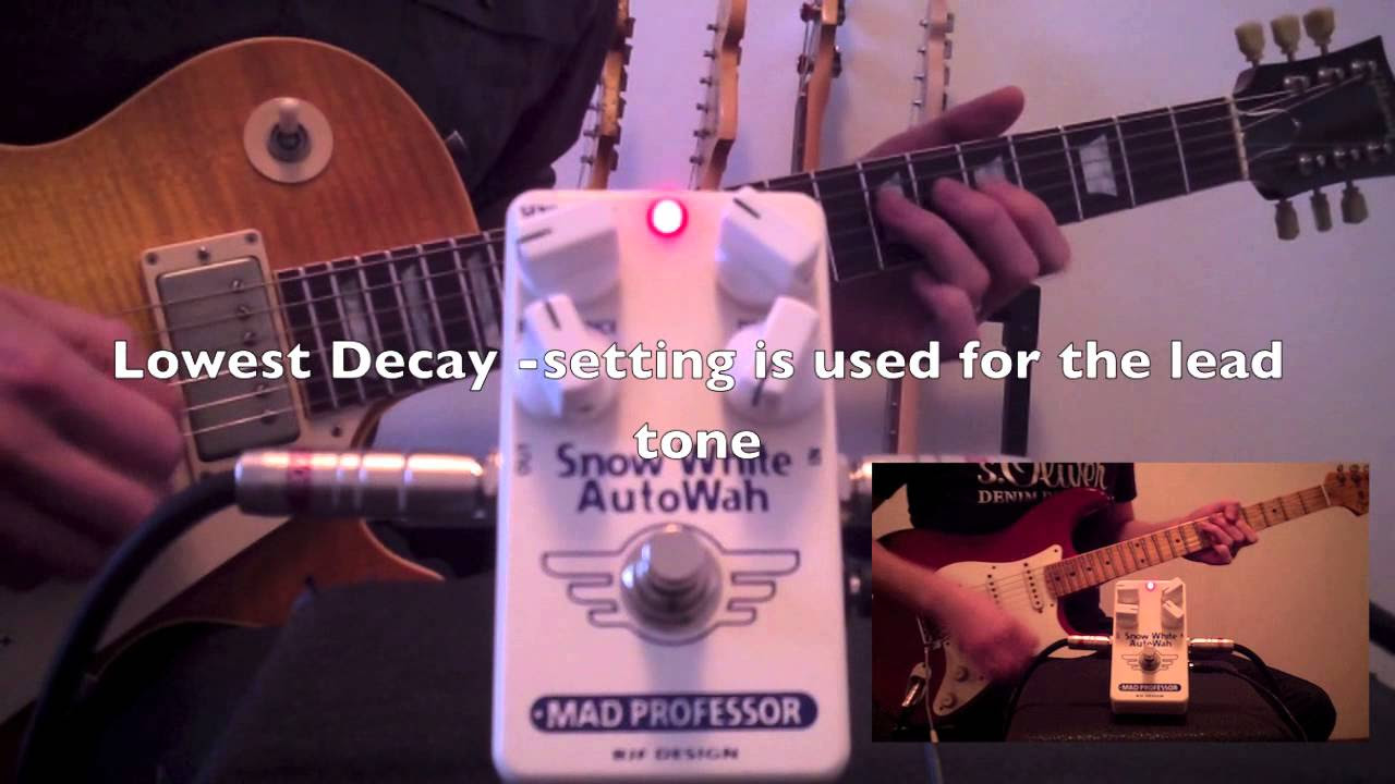 Mad Professor Snow White Auto Wah - YouTube