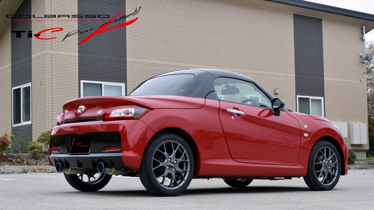 コペンGRスポーツ マフラー LA400A LA400K ロッソモデロ マフラー