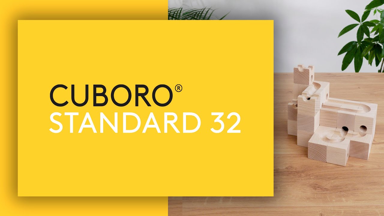 Cuboro Standard 32 - the medium starter set