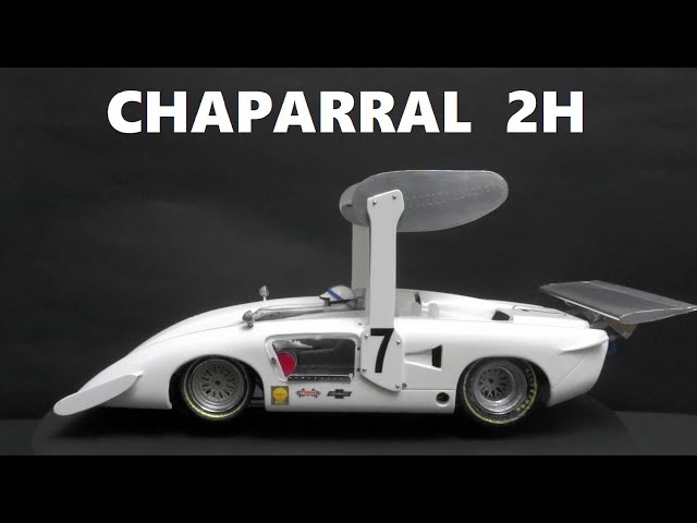 SLOT CAR CHAPARRAL 2H (1/24 Scale) 1969 Can-Am Laguna Seca