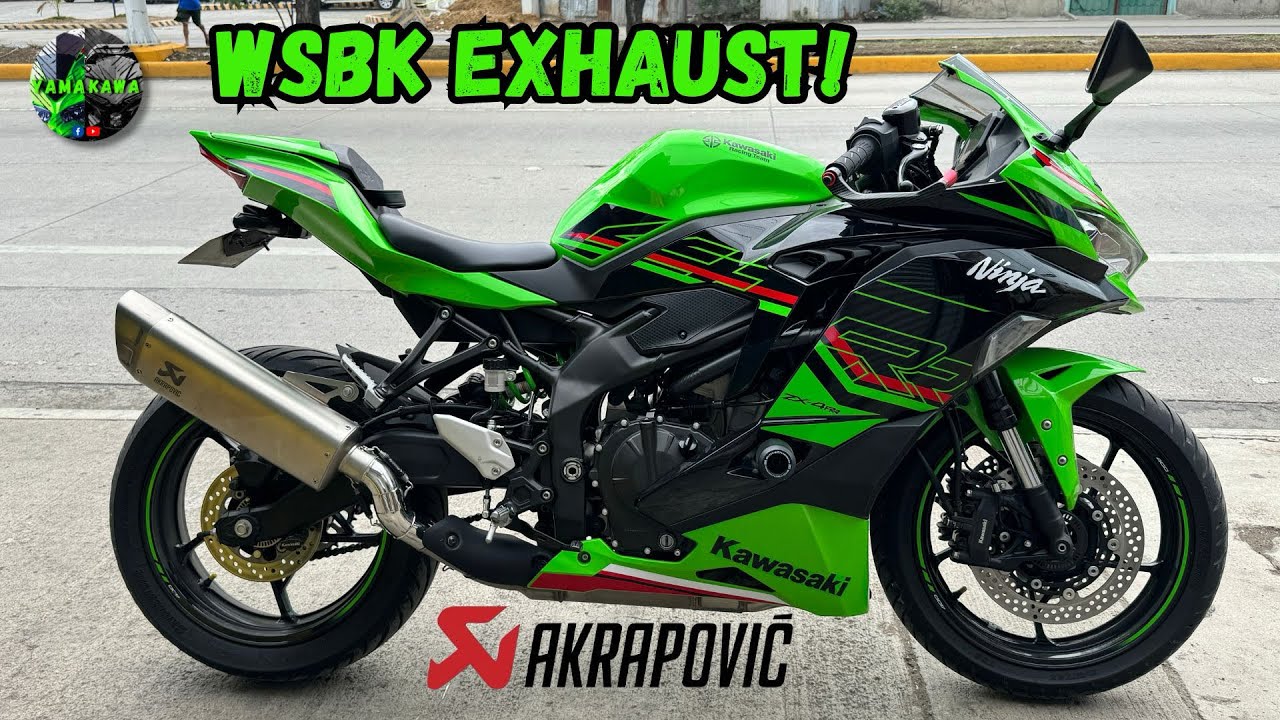 ZX-4RR + AKRAPOVIC EXHAUST - YouTube
