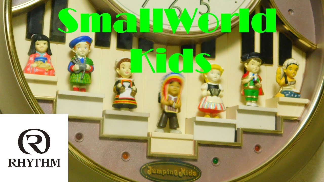 踊る鍵盤】リズム時計 からくり時計「スモールワールド キッズ」全曲