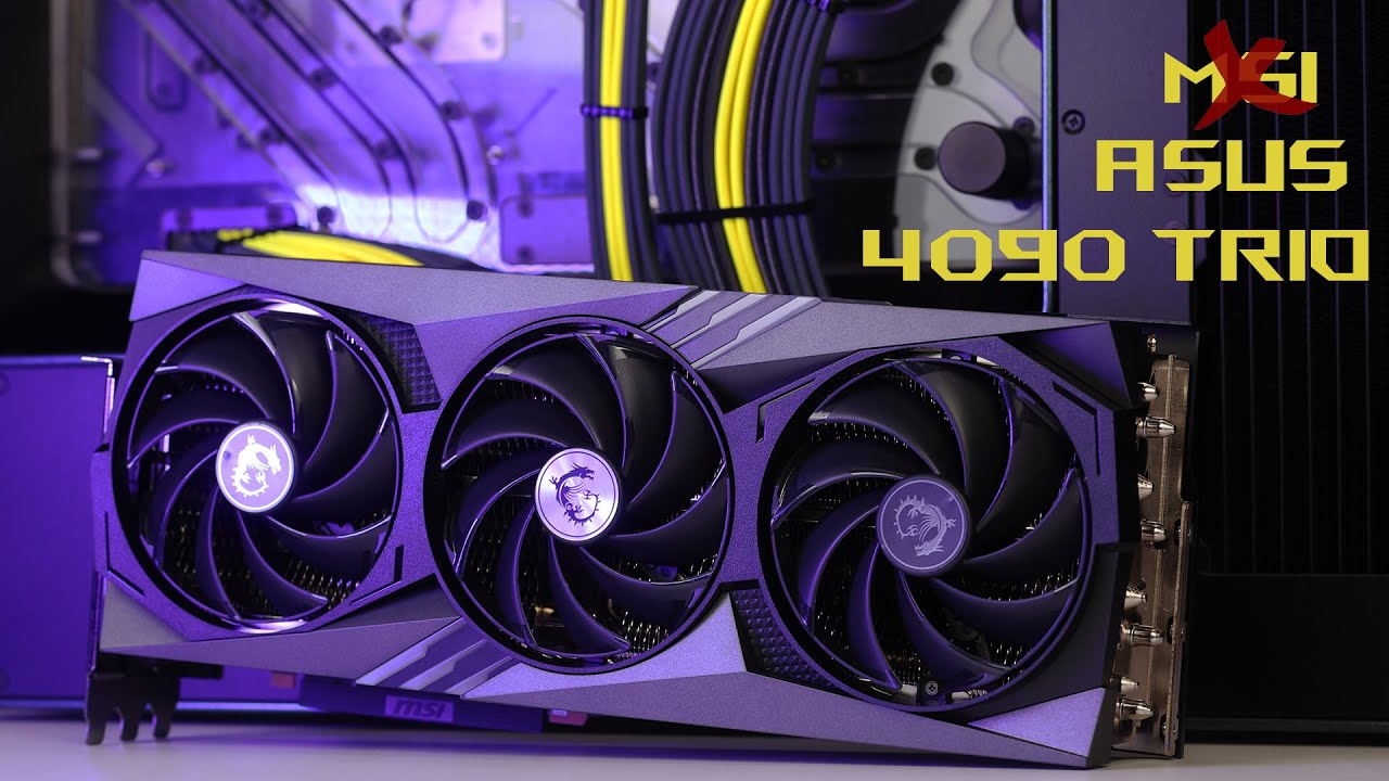 FLASHING THE MSI RTX 4090 GAMING TRIO TO AN ASUS RTX 4090 STRIX