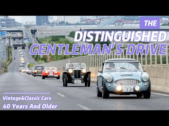 The Distinguished Gentleman's Drive Tokyo - YouTube