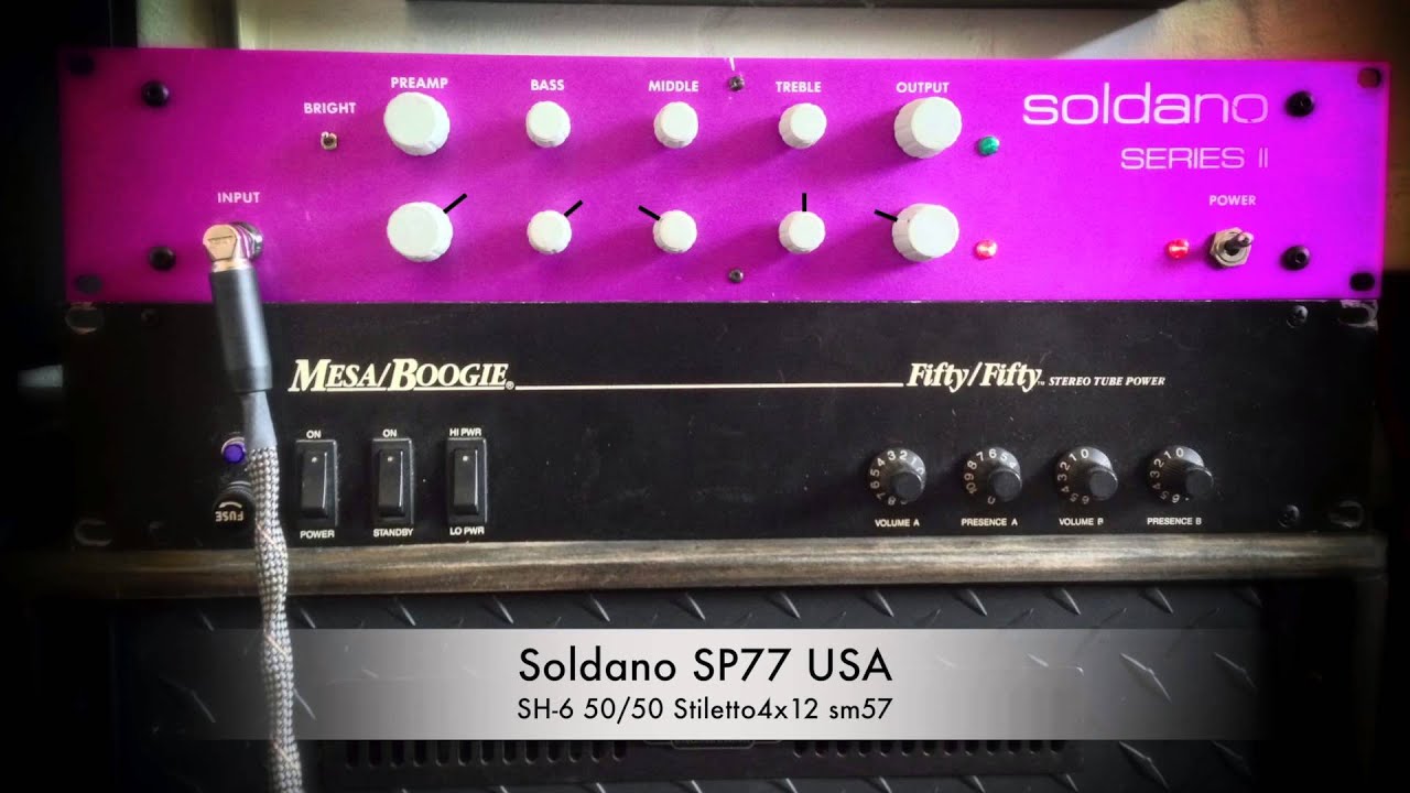 Soldano SP-77 Juicy Metal Clip - YouTube