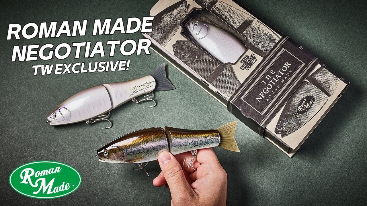 Roman Made TW Exclusive Negotiator Swimbait Colors - Now Available
