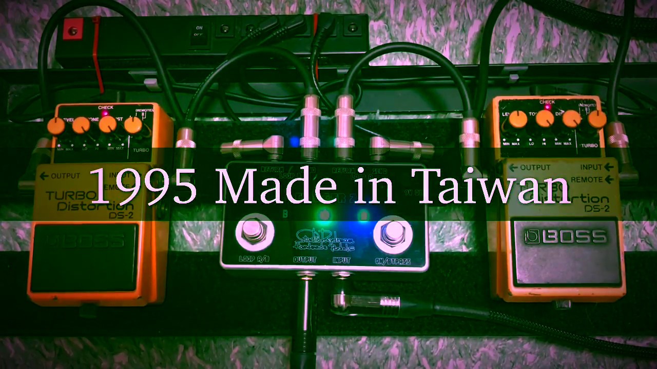 BOSS DS-2 日本製（MIJ） 1988'S」ジョン好きは外せないDSペダルを