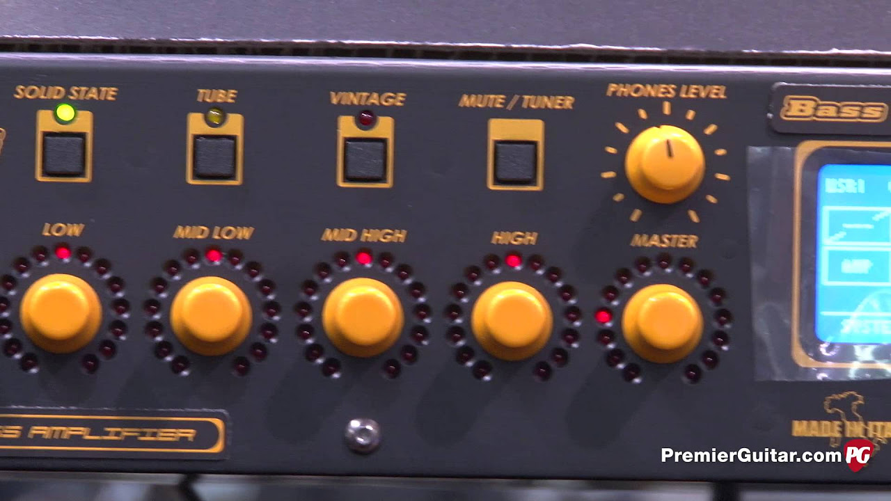 NAMM '14 - Markbass Bass Multiamp S Demo - YouTube