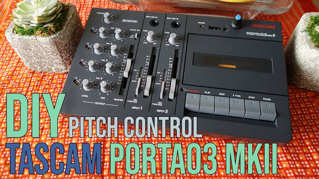 DIY Pitch Control // Circuit Bend // Tascam Porta03 MKii - YouTube