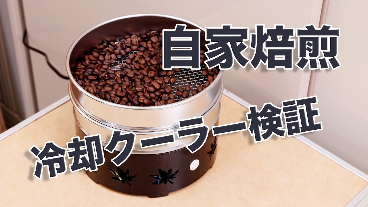 コーヒー自家焙煎】JIAWANSHUN コーヒークーラー 自家焙煎コーヒー豆の