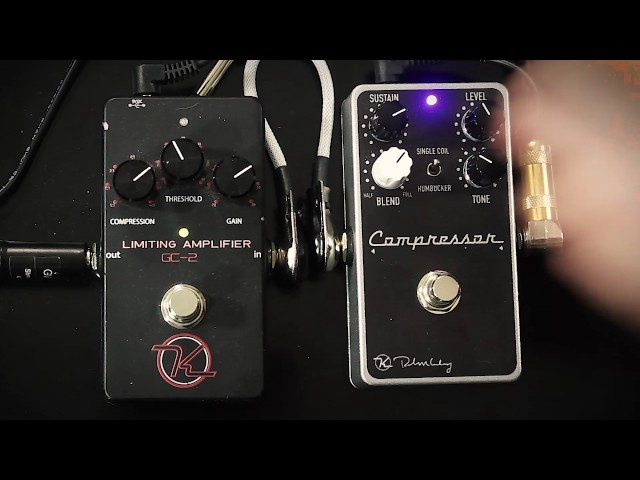 Keeley Electronics GC-2 - Compressor Plus comparison - YouTube