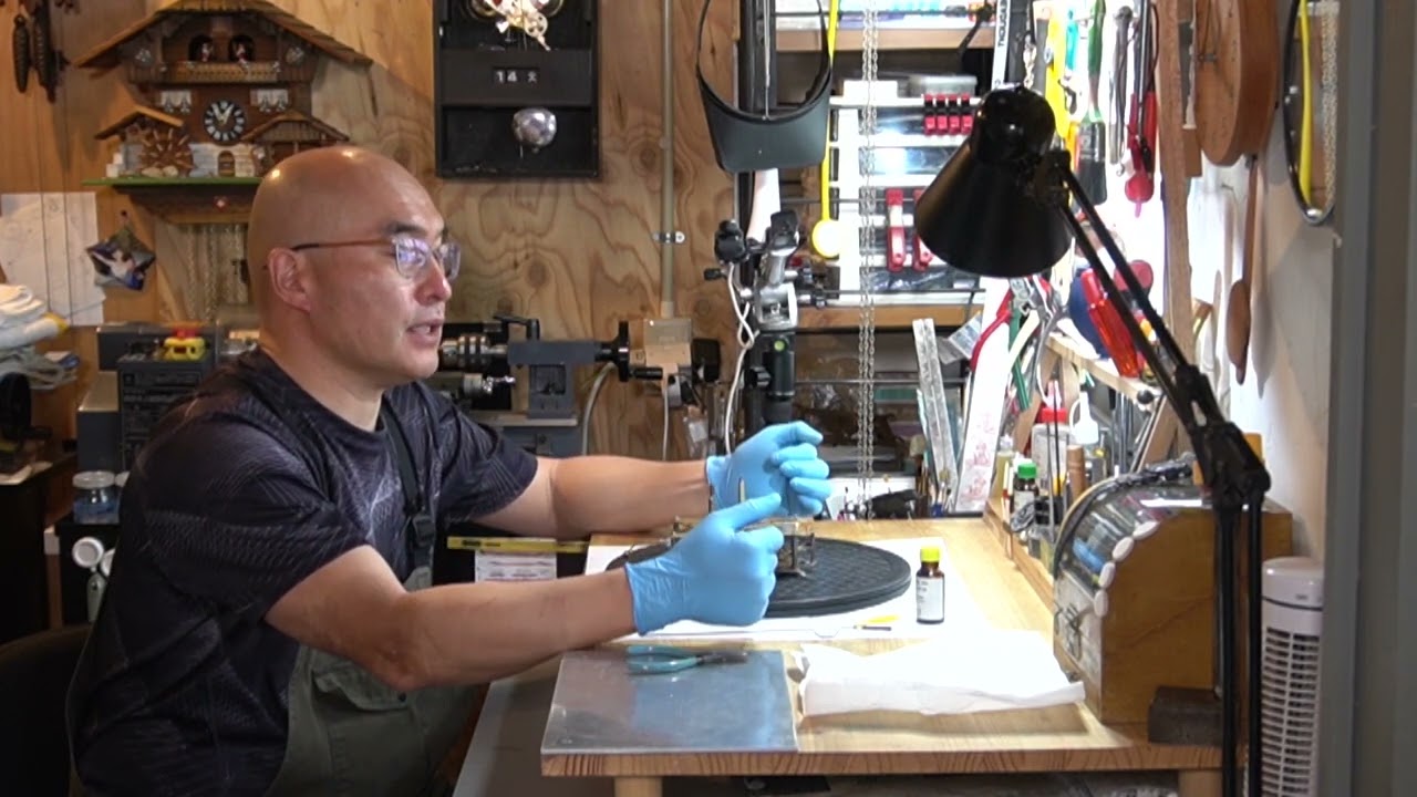 時計修理・販売】八ヶ岳ゼンマイ屋 その26「注油・作動確認」 明治