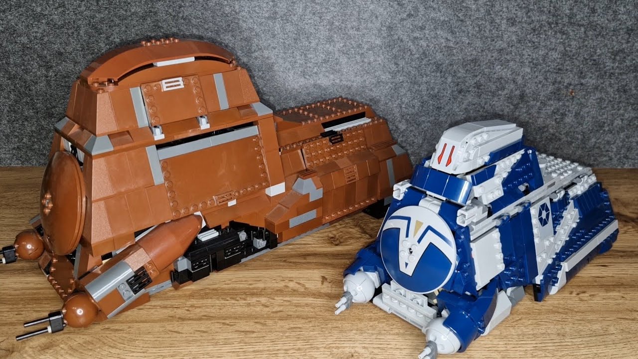 Lego Star Wars MTT 2007 vs. 2025 comparison (7662 vs 75419) - YouTube
