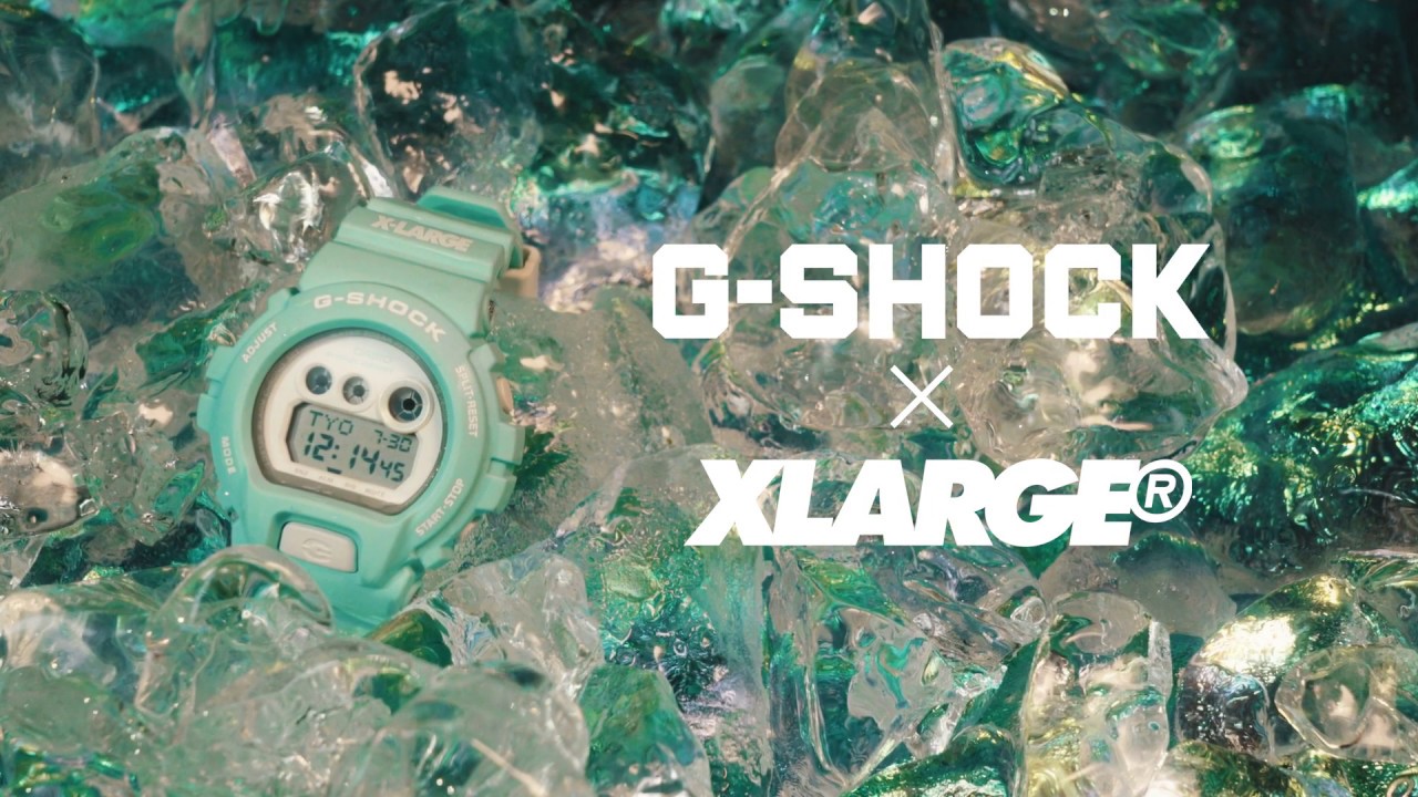 5月3日(木) XLARGE®とG-SHOCK「GD-X6900」とのコラボレーションモデル