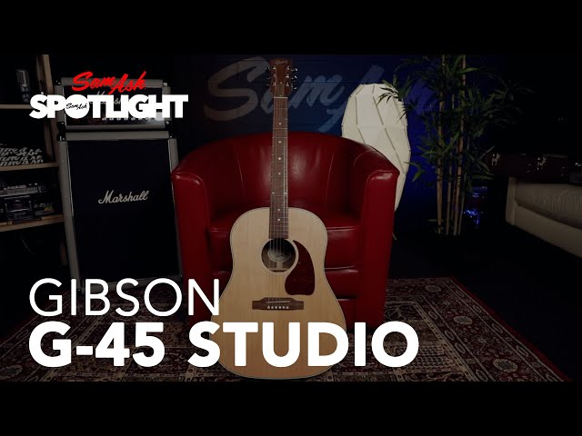 Gibson G-45 Studio | Everything You Need to Know - YouTube