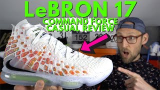 Nike LeBron 17 Command Force Casual Review | Is this the best