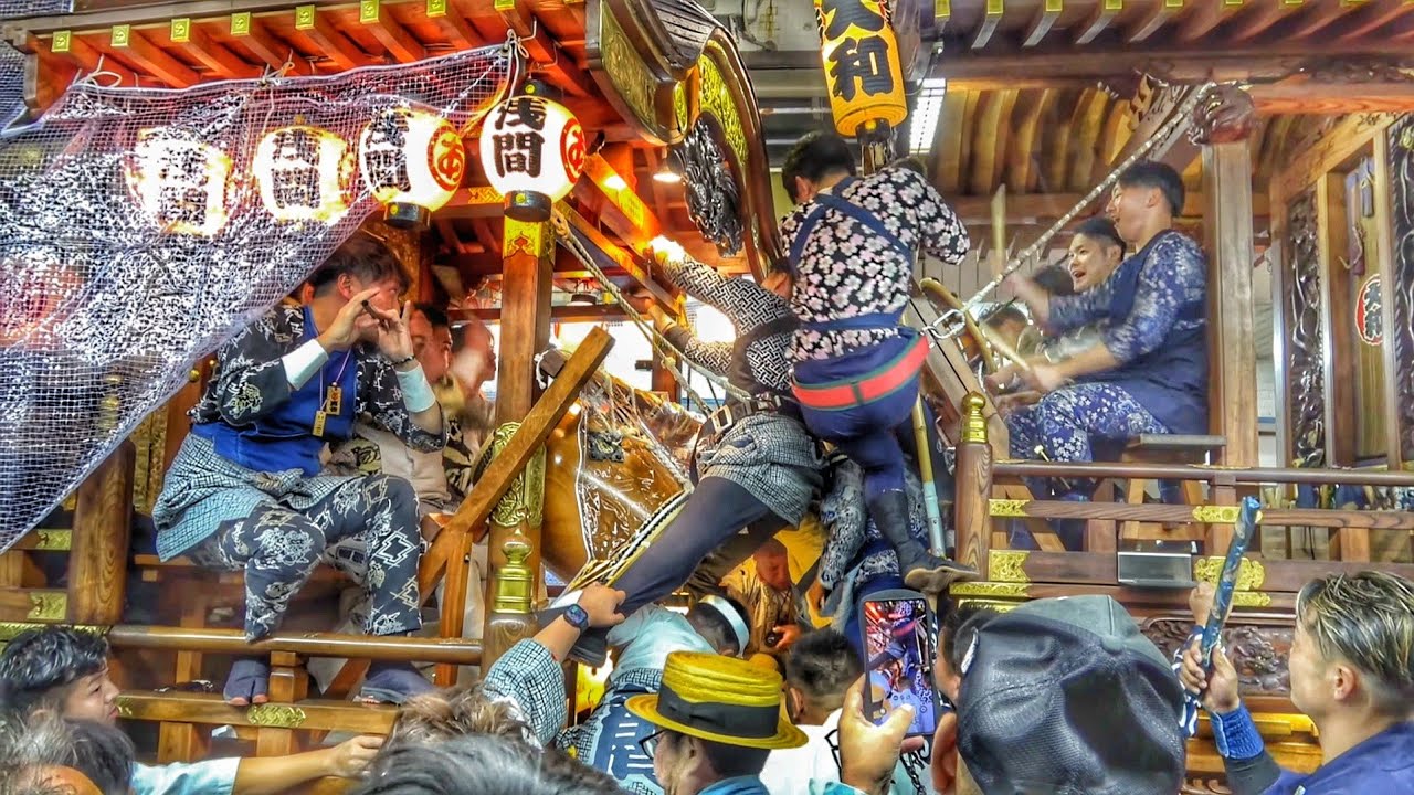 2025.11.05 富士宮まつり【浅間 × 大和】 競り合い 静岡県 富士宮市