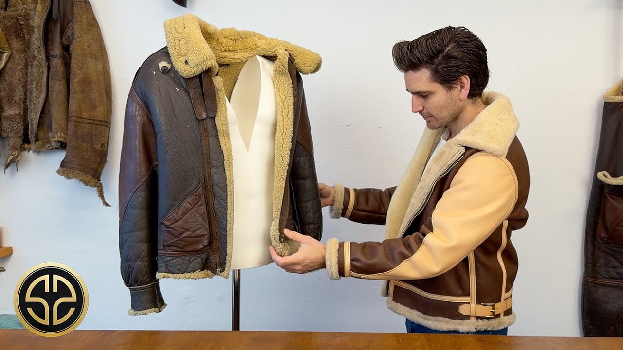 I made a Sherling Bomber jacket (From an Original WWII B3 Jacket