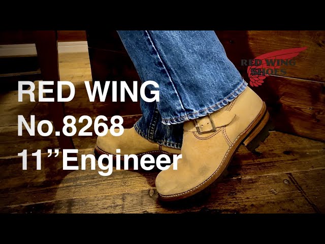 RED WING 8268】10年履いたスエードのエンジニアブーツの経年変化と