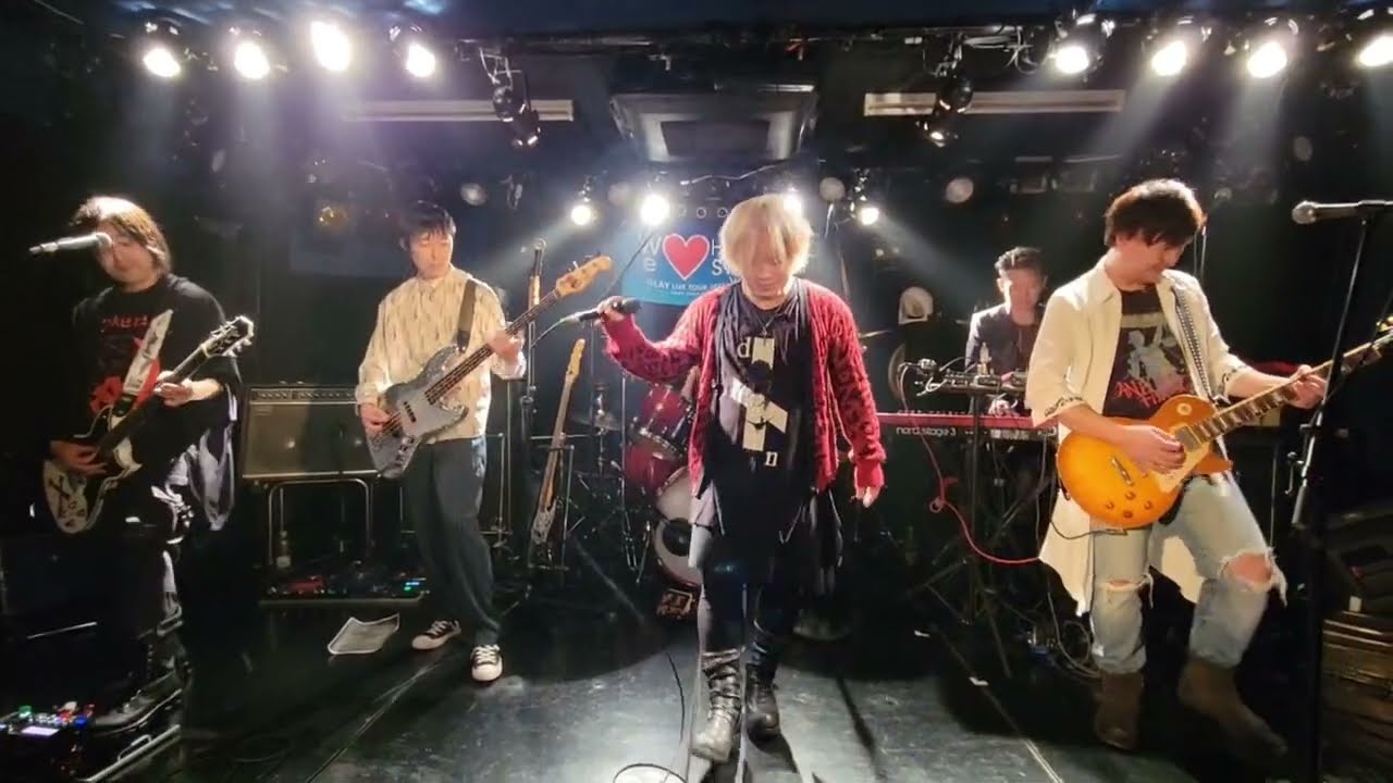 GLAPHITE(GLAYコピーバンド) 2nd Live at 巣鴨獅子王 - YouTube