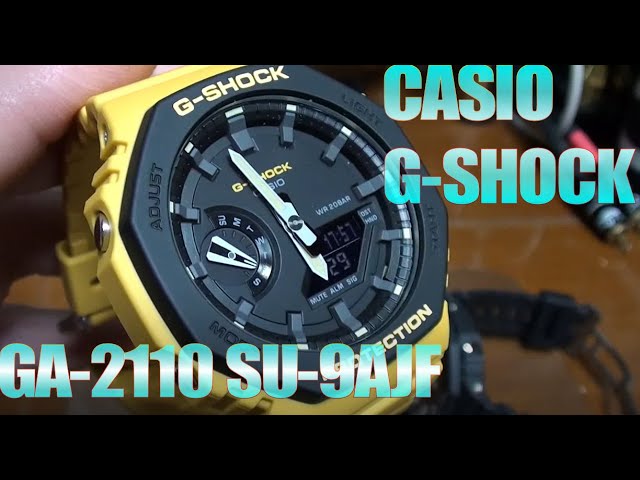 カシオ CASIO G-SHOCK GA-2110 SU-9AJF レビュー - YouTube