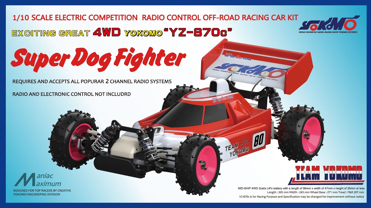 Yokomo YZ-870C Super Dog Fighter - House of RC