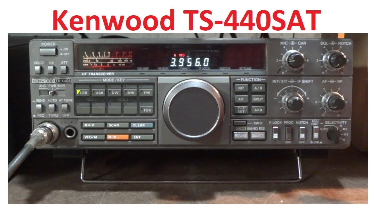 Kenwood TS-440 detailed overview and first impressions - YouTube