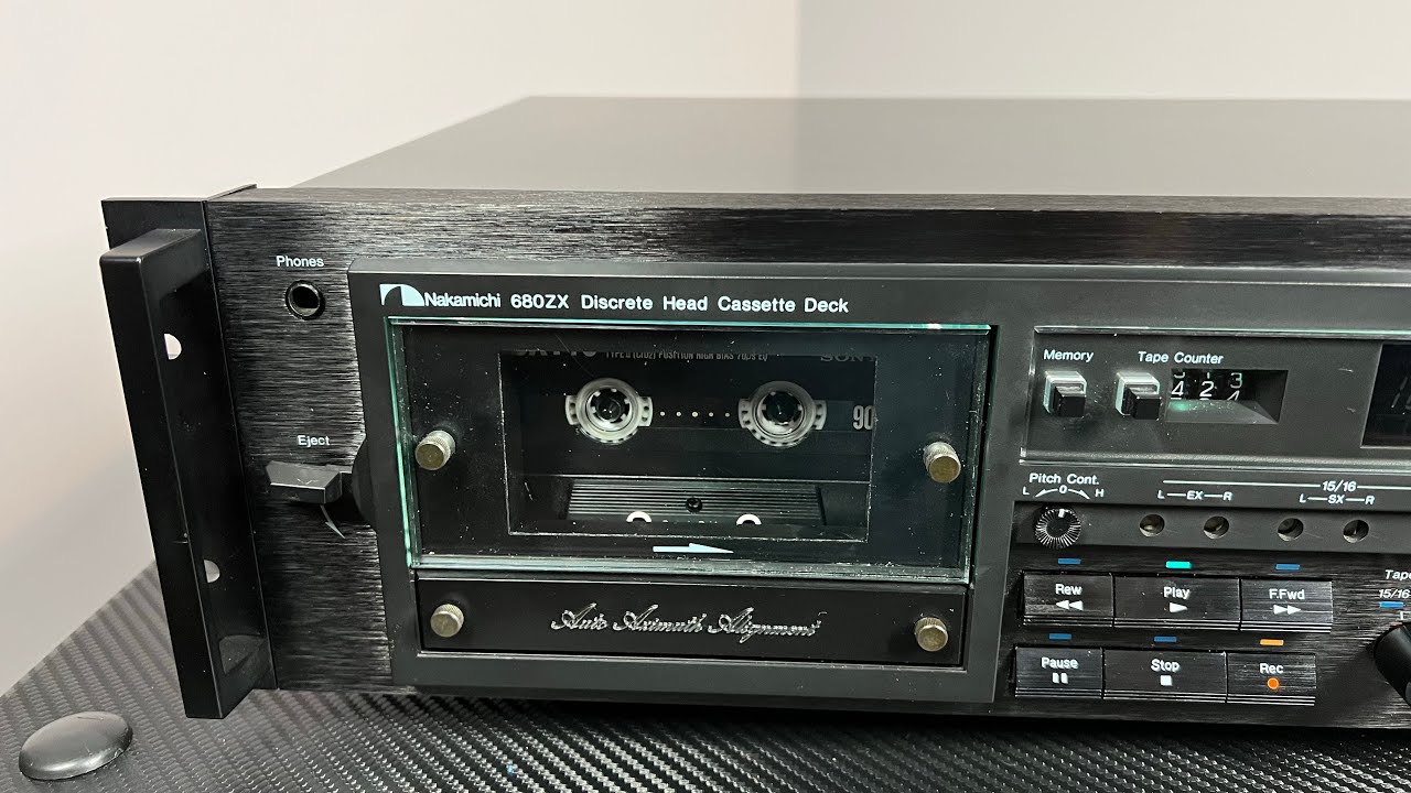 Part 5 - Nakamichi 680zx Upgrade with WIMA and Nichicon - YouTube