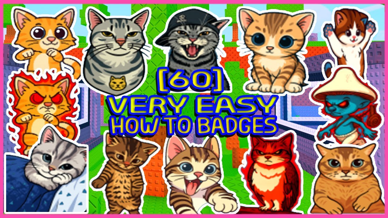 Roblox - How to get ALL 12 NEW Cats in Find a Cat [60] - YouTube