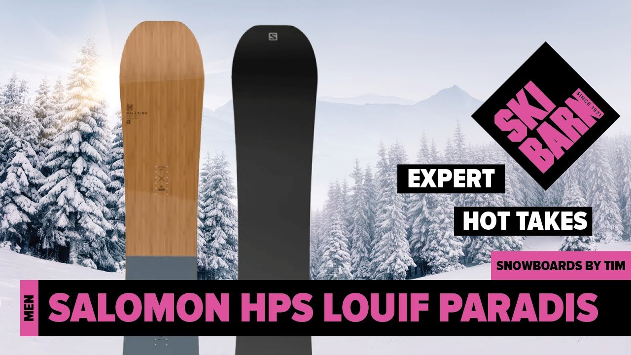Salomon Men's HPS-Louif Paradis Snowboard '24 - YouTube