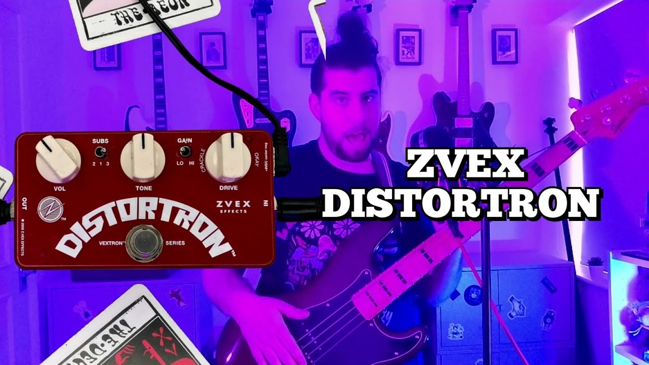 Zvex: Distortron - On Bass | theoandhispedals - YouTube